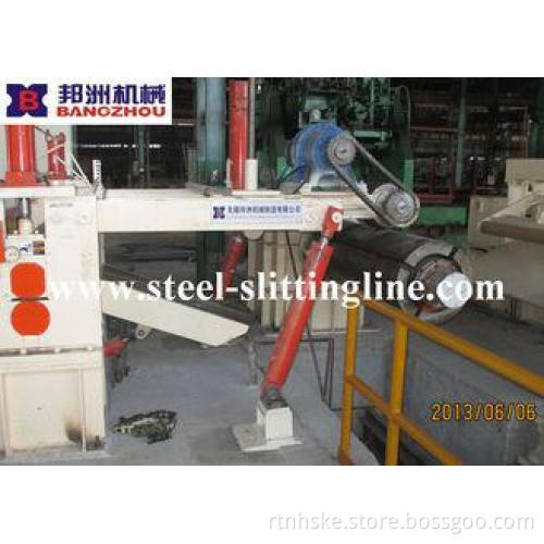 Galvanized Hydraulic Steel Coil Slitting Line , Hot Rolled